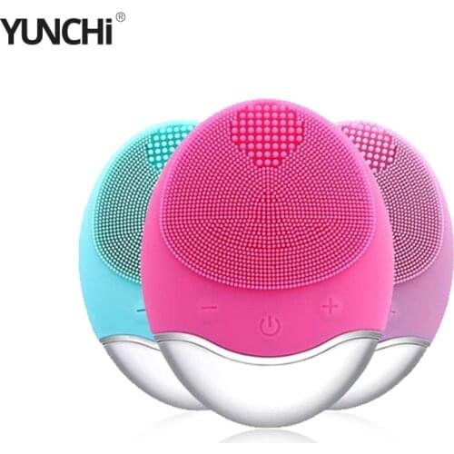 Electric Face Facial Cleanser Facial Massage Wireless Cleansing Brush Makeup Remover Face Care Tool Face Brush