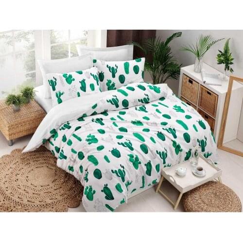 Cotton Solid Color Double and Single Duvet Cover Set 4 and 3 Pieces Modern and Stylish Design European American Style