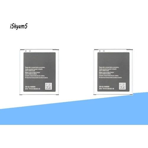 ISkyamS 2x 1850mAh EB-BJ100BBE Replacement Battery For Samsung Galaxy J1 (2015) J100 J100F J100H J100FN J100M Batteries