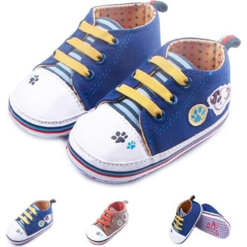 Fashion Baby Boys Sport Shoes First Walkers Infant Soft Bottom Antislip Casual Shoes