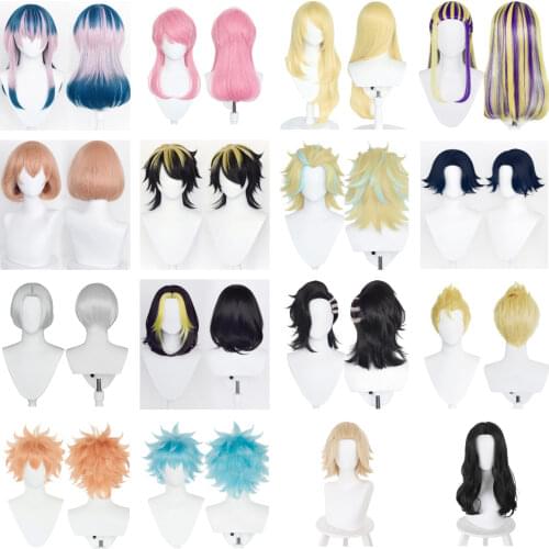 Anime Tokyo Revengers Hajime Kokonoi Cosplay Wig Heat Resistant Synthetic Hair Carnival Halloween Party Props
