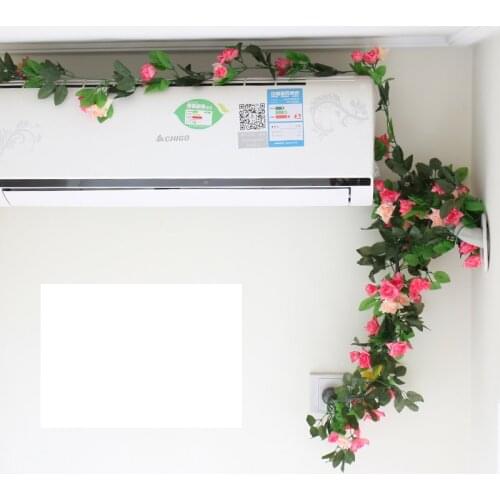 Rose vine silk ivy roses garland wall Artificial Flowers string hanging Wedding Party Decorations Home Ornament artificial vine