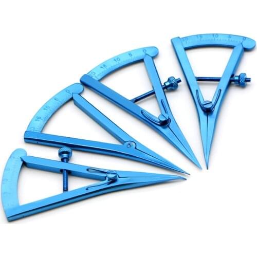 1pcs Castroviejo Calipers Eyelid Caliper Dental Surgical Instrument Ophthalmic Instrument