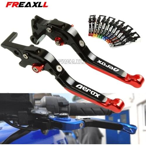 For YAMAHA NVX155 NVX 155 AEROX155 AEROX 155 2017 2018 CNC Motorbike Levers Foldable Extendable Motorcycle Brake Clutch Levers
