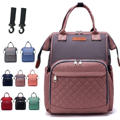 New Baby Diaper Bag Large Capacity Mummy Maternity Bag Multifunctional Nursing Bag Baby Care handbag