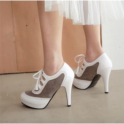 YMECHIC 2019 Spring Cross Strap High Heel Gladiator Pumps Platform Sexy Thin High Heels White Beige Party Wedding Shoes Big Size