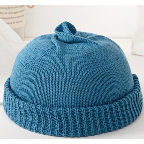 Hat female melon leather hat landlord hat summer knitted rogue hat inch head cap male watermelon hat Korean couple hat