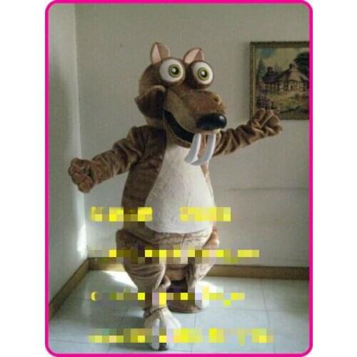 Squirrel Mascot Costume Suit Cosplay Party Game Dress Unisex Halloween Adult New Interesting Funny Cartoon Character Clothing