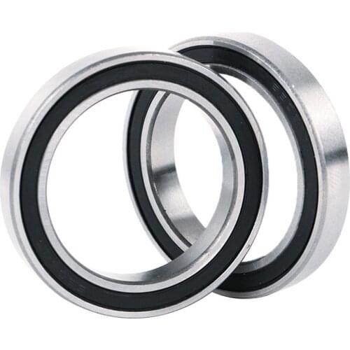 2Pcs 6806 Stainless Steel Ceramic Mountain Road Bike Bottom Bracket Bearings for BB30/PF30/BB386 Bicycle Cycling Bottom Brackets