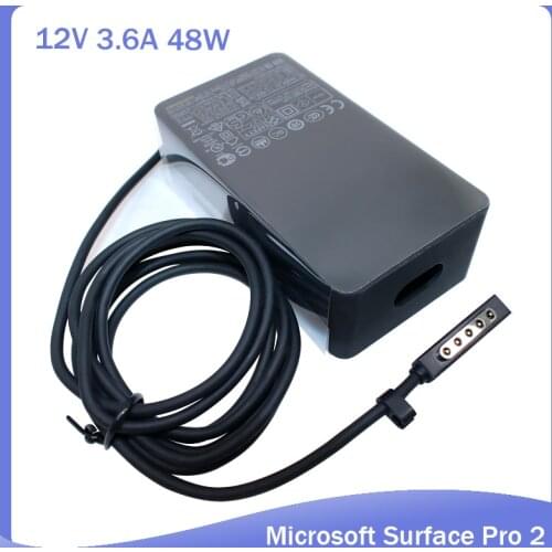 12V 3.6A 45W ac Adapter For Microsoft Surface Pro 1 2 10.6" Windows 8 Tablet 1514 1536 1601 RT RT2 US EU plug Cord charger