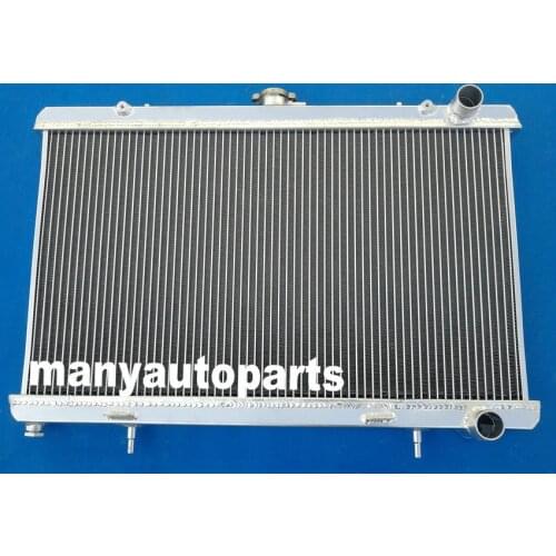 52mm aluminum radiator FOR NISSAN SILVIA S13 180sx CA18DET Turbo