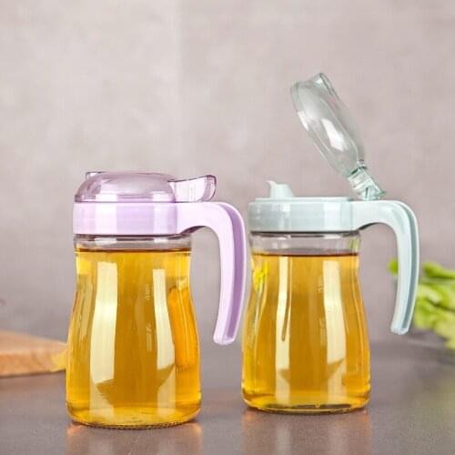 Oil-Bottle Soy-Bottle Glass Seasoning Box Vinegar-Bottle Spice Storage Box Spice Jars Spice Container Seasoning Jar Cooking Tool