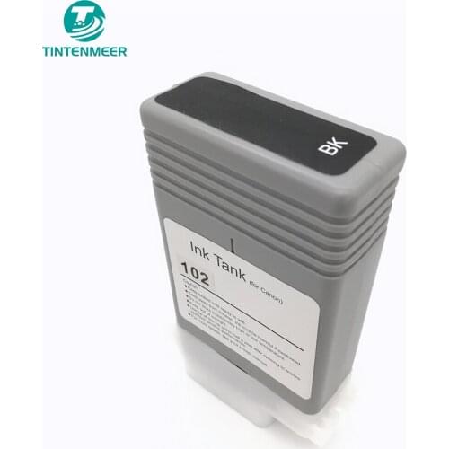TINTENMEER ink cartridge PFI-102 pfi 102 black compatible for canon iPF500 iPF510 iPF600 iPF605 iPF610 iPF650 iPF655 printer