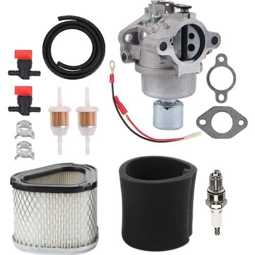 42-853-03-S Carburetor with Air Filter Kit for Kohler CV15 CV15S CV14 15 HP Engine GY20574 LT155 Carb