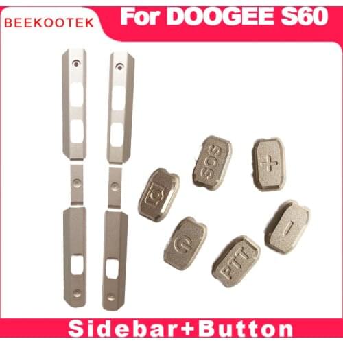 New For DOOGEE S60/S60 Lite Power volume button PTT camera SOS Button Left and Right Decoration Replacement Accessories Parts