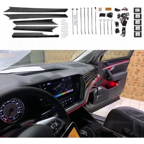 30 Color Ambient light Set For Volkswagen Tiguan L 2017- 2021 Car Ambient light Decorative lighting Atmosphere lamp