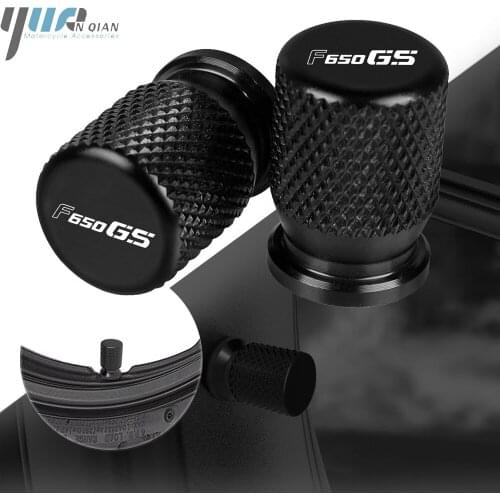 Motorcycle Tyre Valve Cover Tire Air Port Stem Cap Plug CNC Aluminum For BMW F650GS F650CS F700GS F750GS F650 F750 GS ALL YEARS