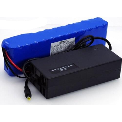 Liitokala 48V 5.2ah 13s2p high Power 5200mAh 18650 Battery Electric Vehicle Electric Motorcycle 54.6V BMS protection+2A charger