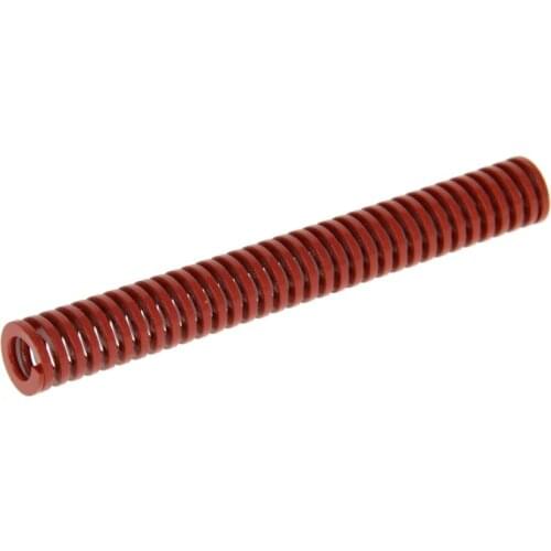 MroMax Hardware Tools 10mm OD 80mm Long Medium Load Compression Mould Die Spring for 3D Printer Ender Electric Part Red 1PCS