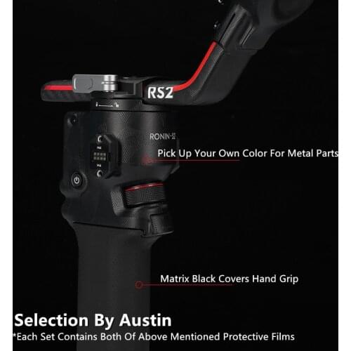 Decal Skin Wrap Film For DJI RS2 Sticker Anti-scratch Cover Protector Case