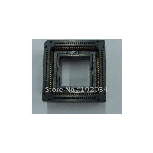 100% NEW IC120-0844-303 PLCC84 IC Test Socket / Programmer Adapter / Burn-in Socket IC120-0844