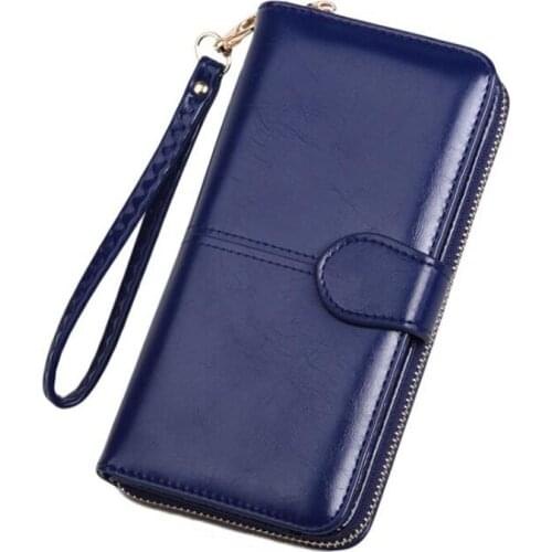 New Fashion Women Wallets Long Style Multi-functional Wallet Purse Fresh PU Leather Female Clutch Card Holder Bolsos