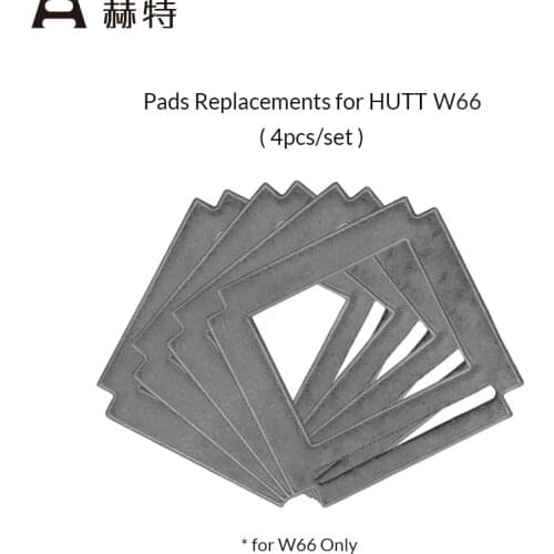 Original Xiaomi HUTT W66 Mops Cloths For Electric Window Cleaner Robot Window Washer Mops Replacements 4pcs