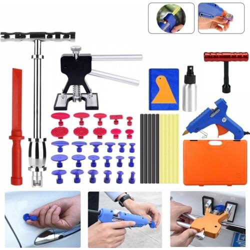 OUTILS DE RÉPARATION DE VOITUREDENT EXTRACTEUR LIFTER LIGNE OUTILS SANS PEINTURE GRÊLE ENLÈVEMENT CONSEIL KIT DE RÉPARATION