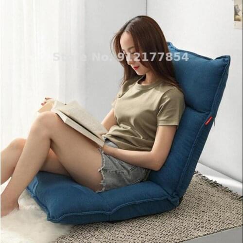 Tatami sofa pull rod foldable lazy cushion dormitory computer chair bay window lounge chair bed backrest sofa