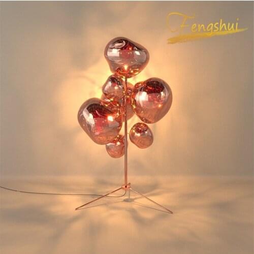 Modern Lava Led Floor Lights Nordic Art Standing Lamp Shopping Mall Hotel Lighting Stand Lamp Bedroom Living Room PVC Decor