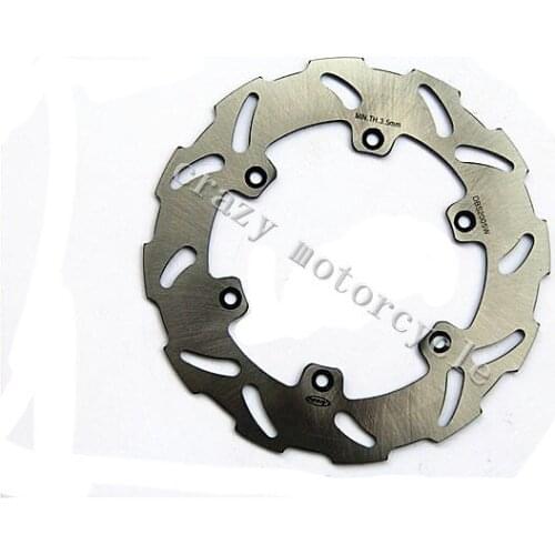 Free shipping Motorcycle Brake Disc Rotor fit for Suzuki RM125 RM250 1988-1989 DRZ 400E 2000-2008 DRZ 400S 2000-2009 Rear