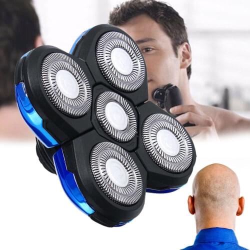 Universal Replacement Razor Blade Heads Double Ring Speed Beard Rotary 4D Cutter Electric Razor Shaver Head Easy Install
