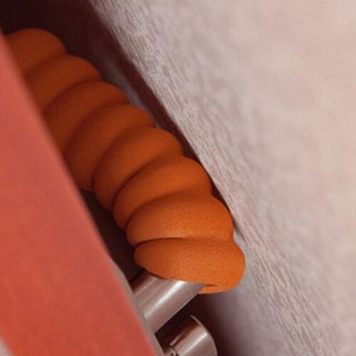 1X Baby Doorknob Pad Cases Spiral Anti-collision Door Handle Protective Sleeve
