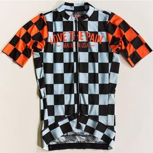 Love The Pain Cycling Jersey Shirts Women Short Sleeve Road Bicycle Wear Breathable MTB Race Bike Clothing Tops Maillot Ciclismo