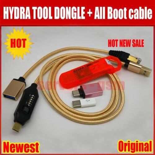 2021 New Original Hydra USB Dongle is the key for all HYDRA Tool softwares +UMF ALL Boot cable set (EASY SWITCHING) & Micro
