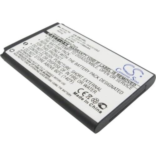 Cameron Sino 1100mah battery for GARMIN GPS Mobile 10 GPS Mobile 10x GPS10 for XPLOVA G3 361-00031-00 IA4V310A2 010-10840-00