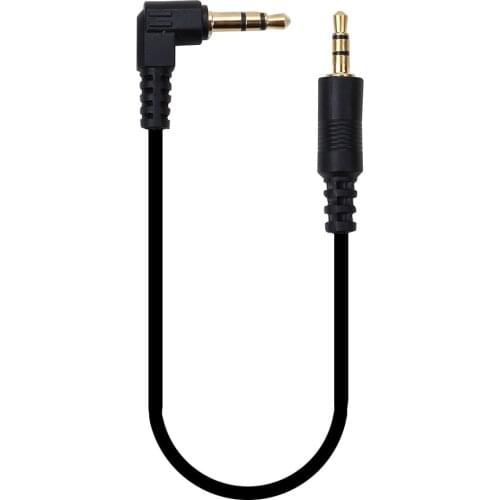 100cm 3.5 elbow Jack Male to Male Audio Cable Jack to Aux Short Cable for Acoustic equipment phone ipad computer Stereo Cable