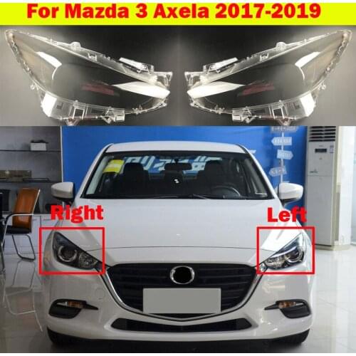 Automobile Headlamp For Mazda 3 Axela Car Hernia LED Headlight Glass Cover Head Light Lens Covers Styling 2017-2019