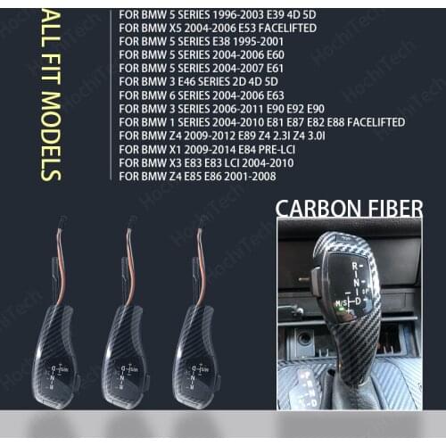 Car stick Vehicles Gear Shift Knob Fit For BMW 1 3 5 Series x1 E90 E60 E46 2D 4D E92 E87 E93 E89 E84 Car Styling