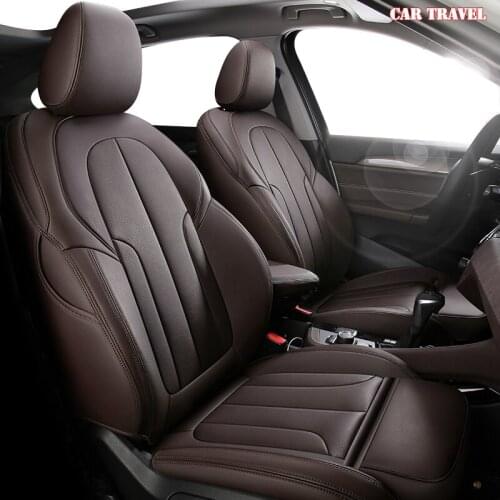 CARTRAVEL Custom Leather car seat cover For Honda Spirior Elysion SHUTTLE Greiz UR-V GIENIA INSPIRE Automobiles Seat Covers
