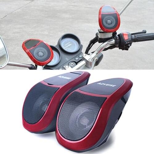 HOT SALE Motorcycle Bluetooth Speaker MP3 Audio System FM Radio U Disk TF Card For Motorcycles / Atv / Utv / Scooter And Other