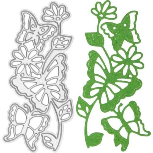 Butterfly Metal Cutting Dies Girl Cut Die Mold Stamp Decoration Scrapbook Paper Craft Knife Mould Blade Punch Stencils Dies DIY