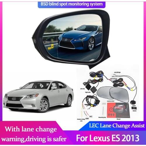 Millimeter Wave Radar Blind Spot for Lexus ES 2013 BSD BSA BSM Microwave Blind Spot Monitor Radar Detectors Safety Change Assist