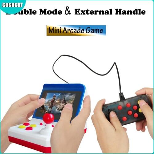 Mini Arcade Game Retro Machines for Kids with 600 Classic Video Games Console Home Travel Portable Gaming System Children Toys