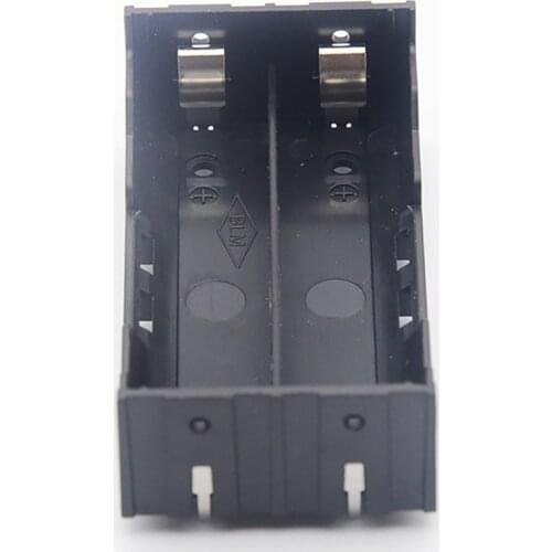 New Black Plastic 2x 3x 4x 18650 Battery Storage Box Case 2 3 4 Slot Way DIY Batteries Clip Holder Container with Hard Pin