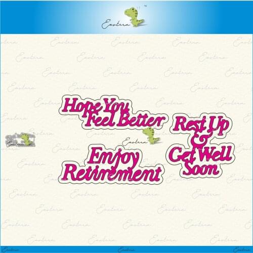 Relaxed emotion cutting dies 2021 new diy die molds Scrapbooking Paper Making die cuts crafts die cuts large die