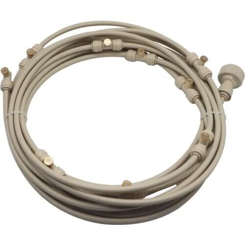 Water Fog Outdoor mist cooling system with brass nozzles size from 6meters to 18 meters