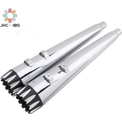 Motorbike 4.5" Exhaust Pipes For Harley Touring Ultra Limited Road King Dresser Electra Glide Street Road Glide 1995-2016