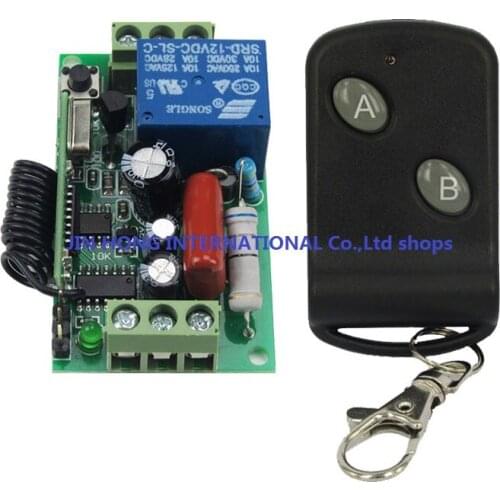 Remote Control Switch AC220V 1CH Lighting Switches Remote ON / OFF Light Lamp SMD Power RemoteSwitch System 315/433.92MHZ Latch