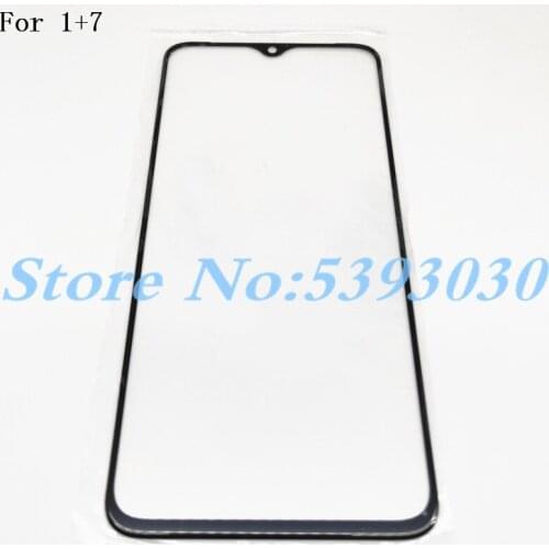 High Quality Front Panel Glass 6.41" For Oneplus 7 1+7 Front Glass Outer Glass Cover Panel Replacement